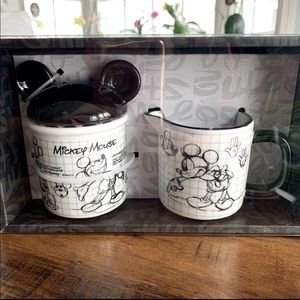 Disney Mickey Mouse Sketchbook Sugar & Creamer Set